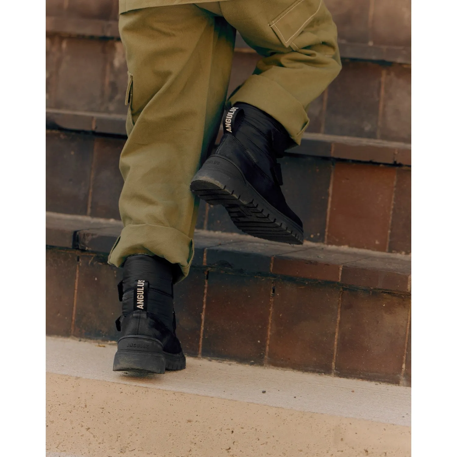 Cold Terrain Angulus Black/Black Recycled Ripstop Tex-undefinedst?vle Med LAndostrop