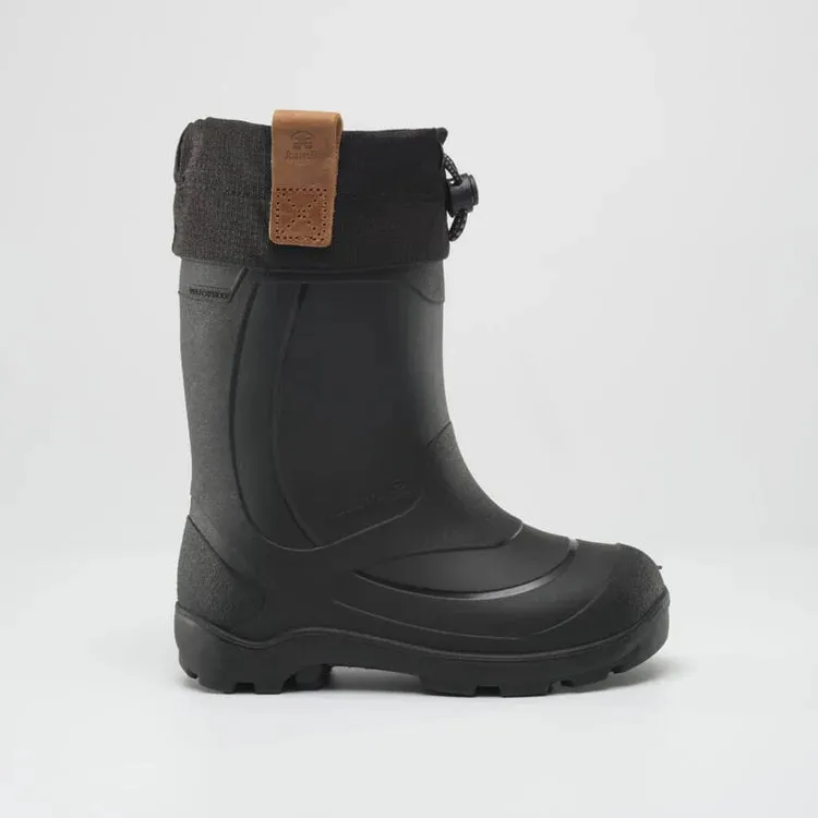 Kamik Black Tundra Jr Boot Snow Winter Trail Gear Extreme Cold