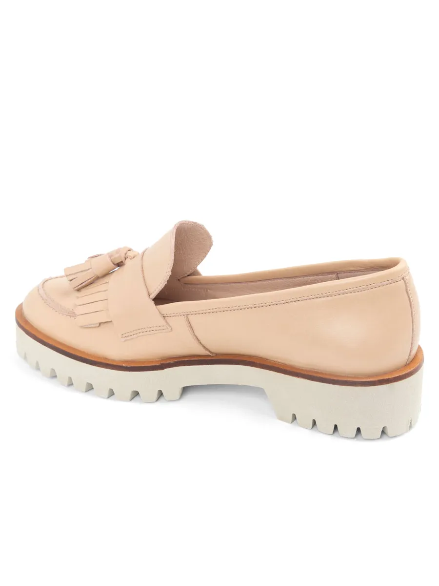 Quick Flow Soft Beckham Tassel Lug Loafer