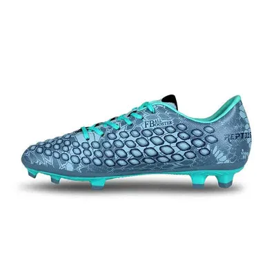 NIVIA Reptile Football Shoes for Men (Grey/Green) Agility Move
