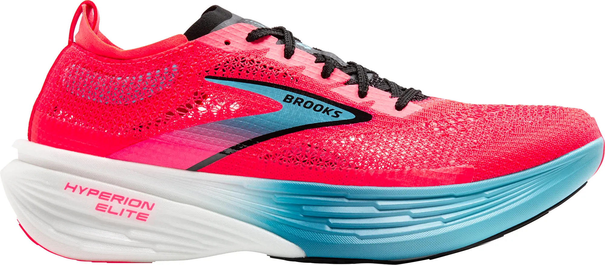 Comfort Platform Sky View Brooks Hyperion Elite 4 Running Shoes - Pink