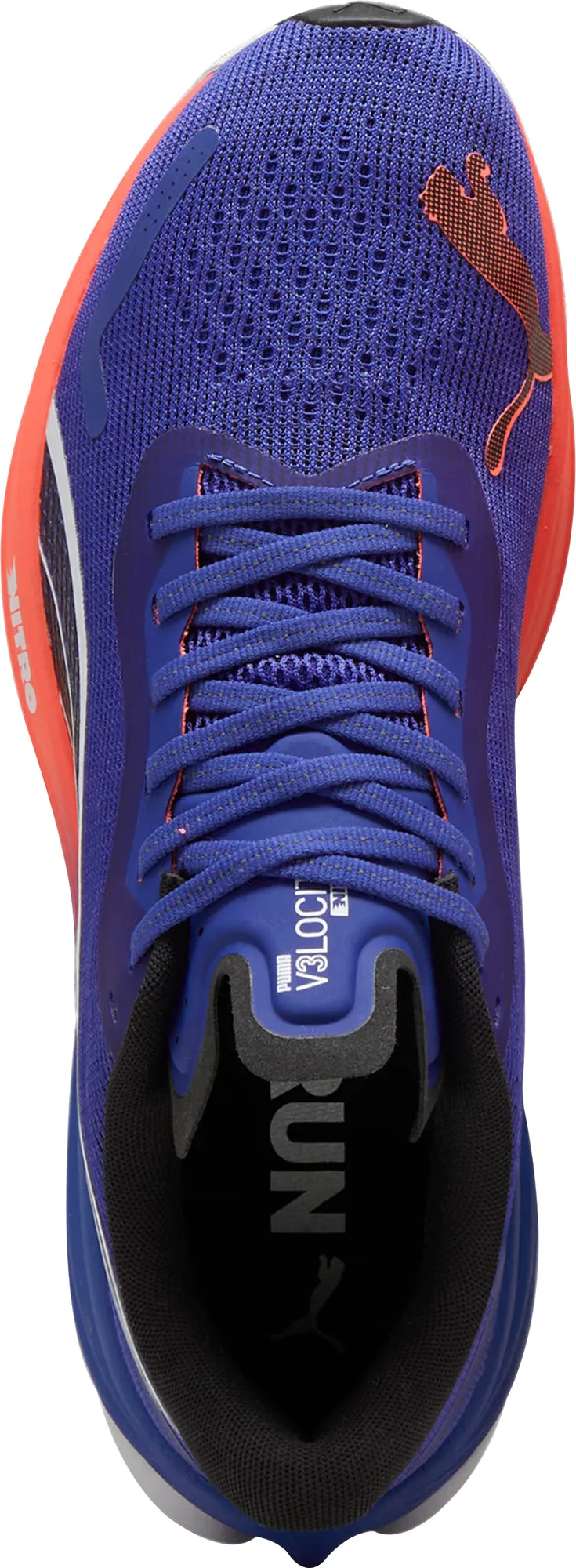 Rubber Sole Puma Velocity Nitro 3 Mens Running Shoes - Blue