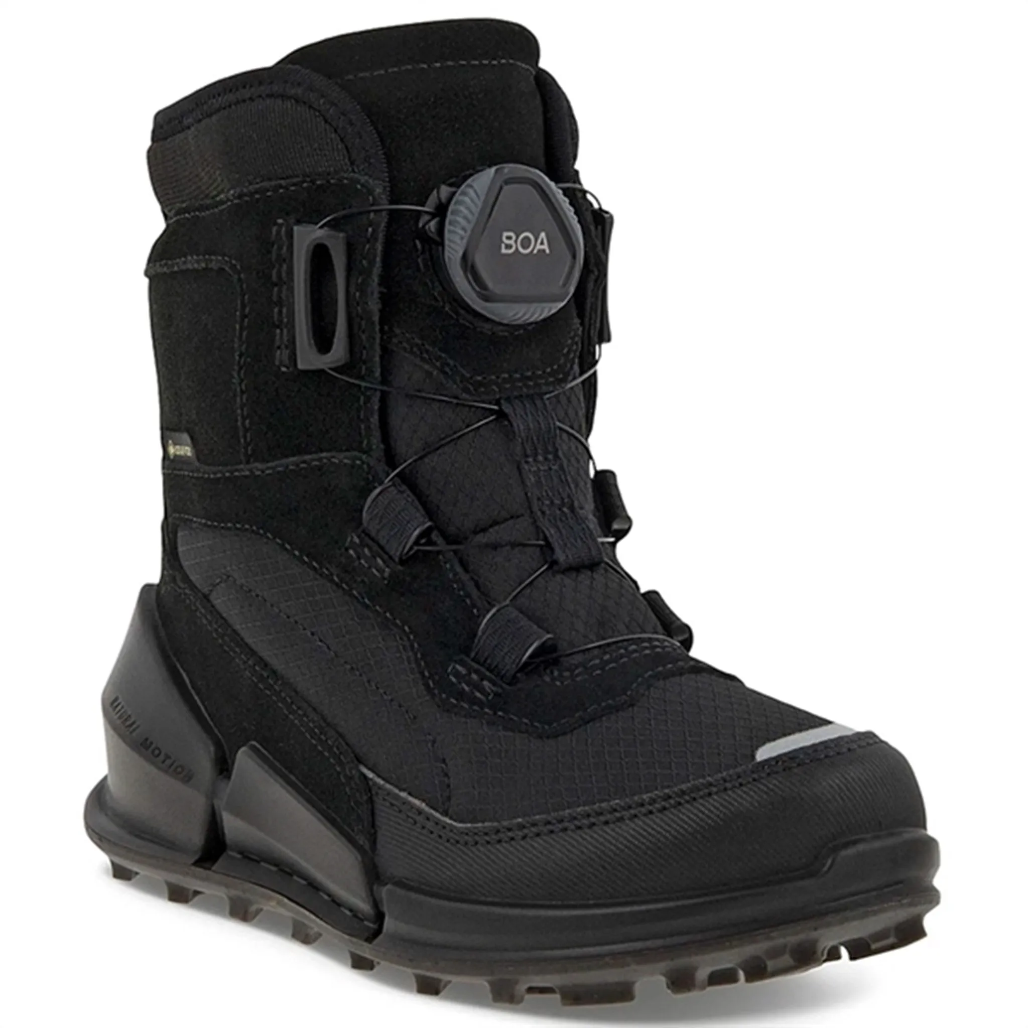 Snow Winter Footwear Ecco Biom K2 Mid-Cut Boot Black/Black/Black