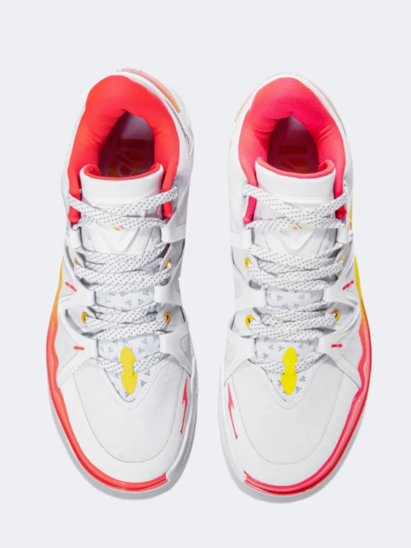 Fast Lane Erke Men Basketball Shoes White/Red/Orange