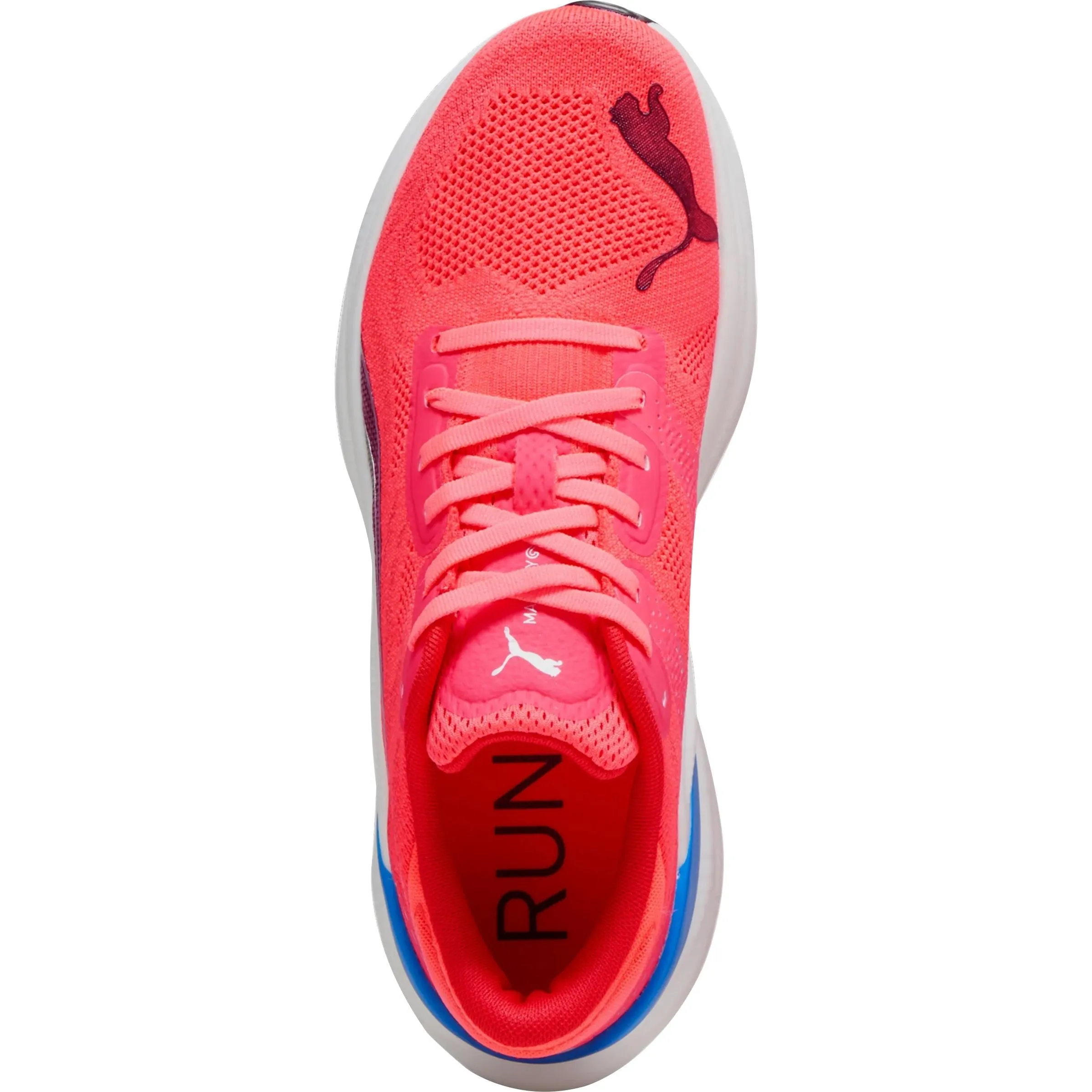 Quiet Step Step Light Puma Magnify Nitro 2 Mens Running Shoes - Red