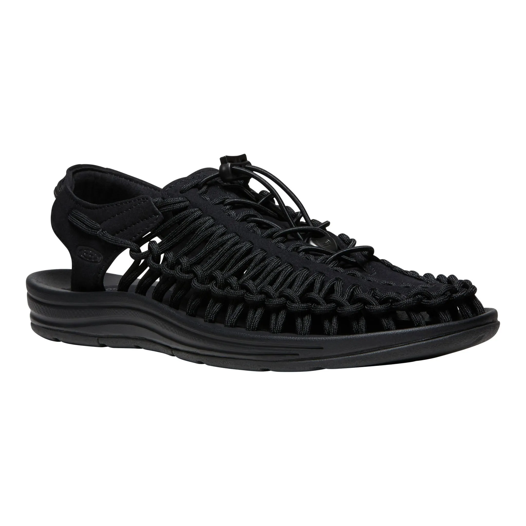 Water-resistant Sporty Flats Men's UNEEK Sneaker Black