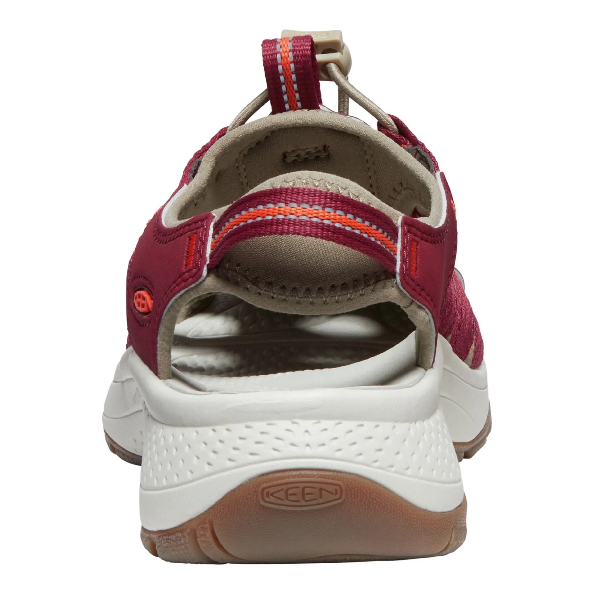 Women's Astoria West Sandal Merlot/Scarlet Ibis Non-Slip Sole