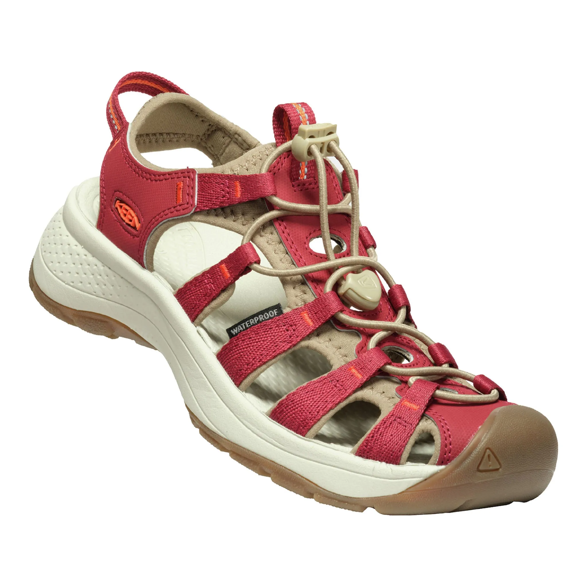 Women's Astoria West Sandal Merlot/Scarlet Ibis Casual Flip-flops Soft Step