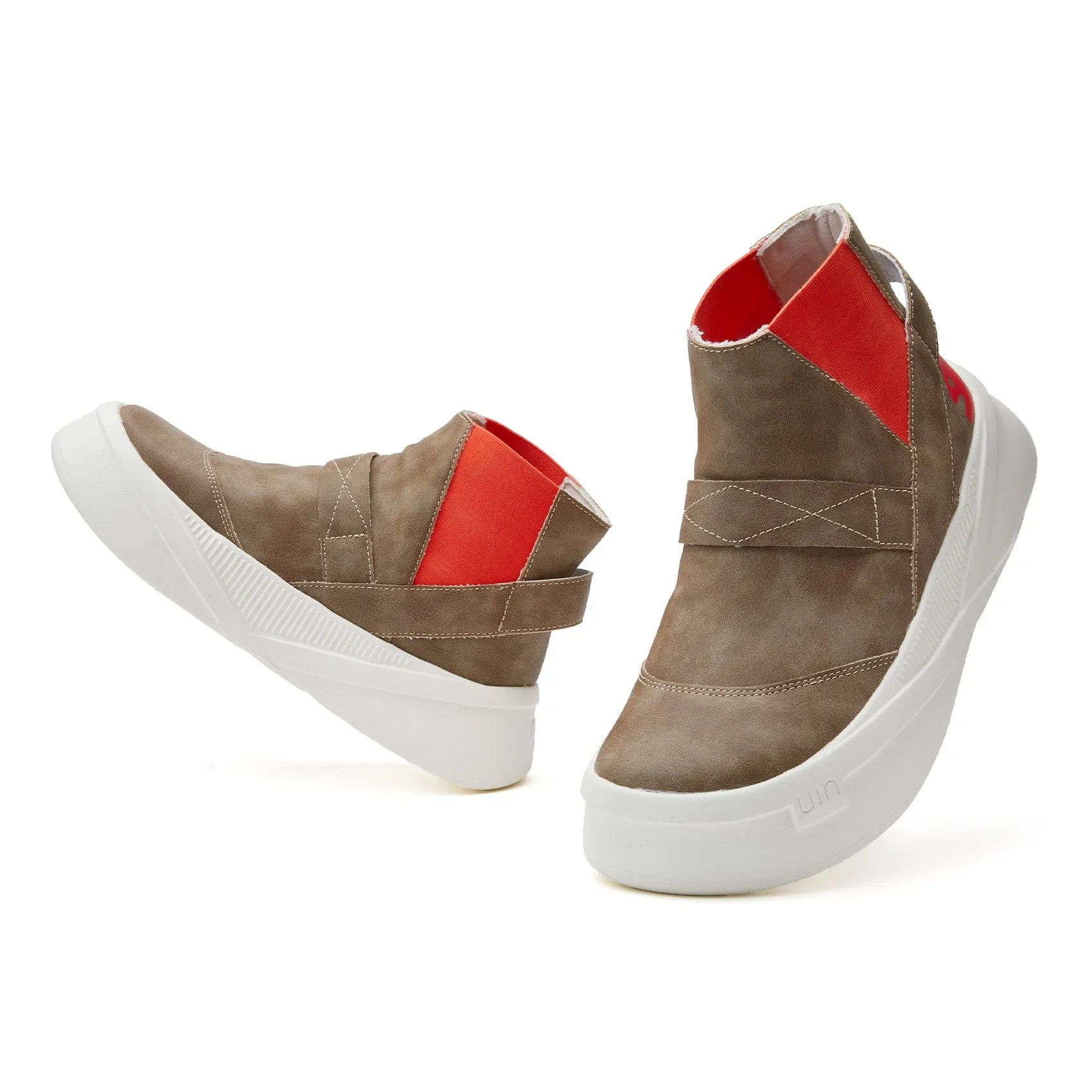 Dark Truffle Victoria III Women Modern Wear City Walking