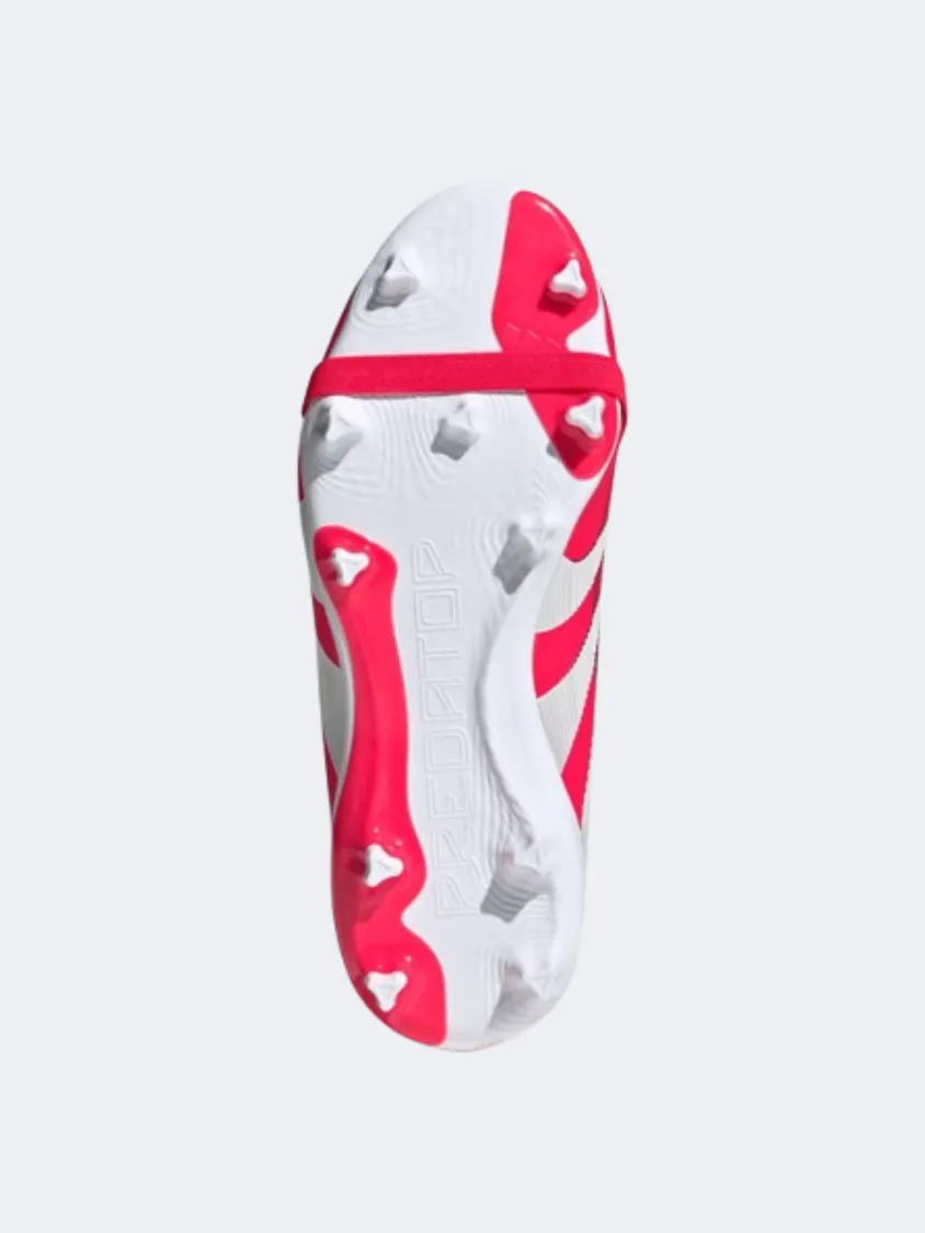 Adidas Predator League Fold Over Tongue Kids Football Shoes Red/White/Black Forward Propel
