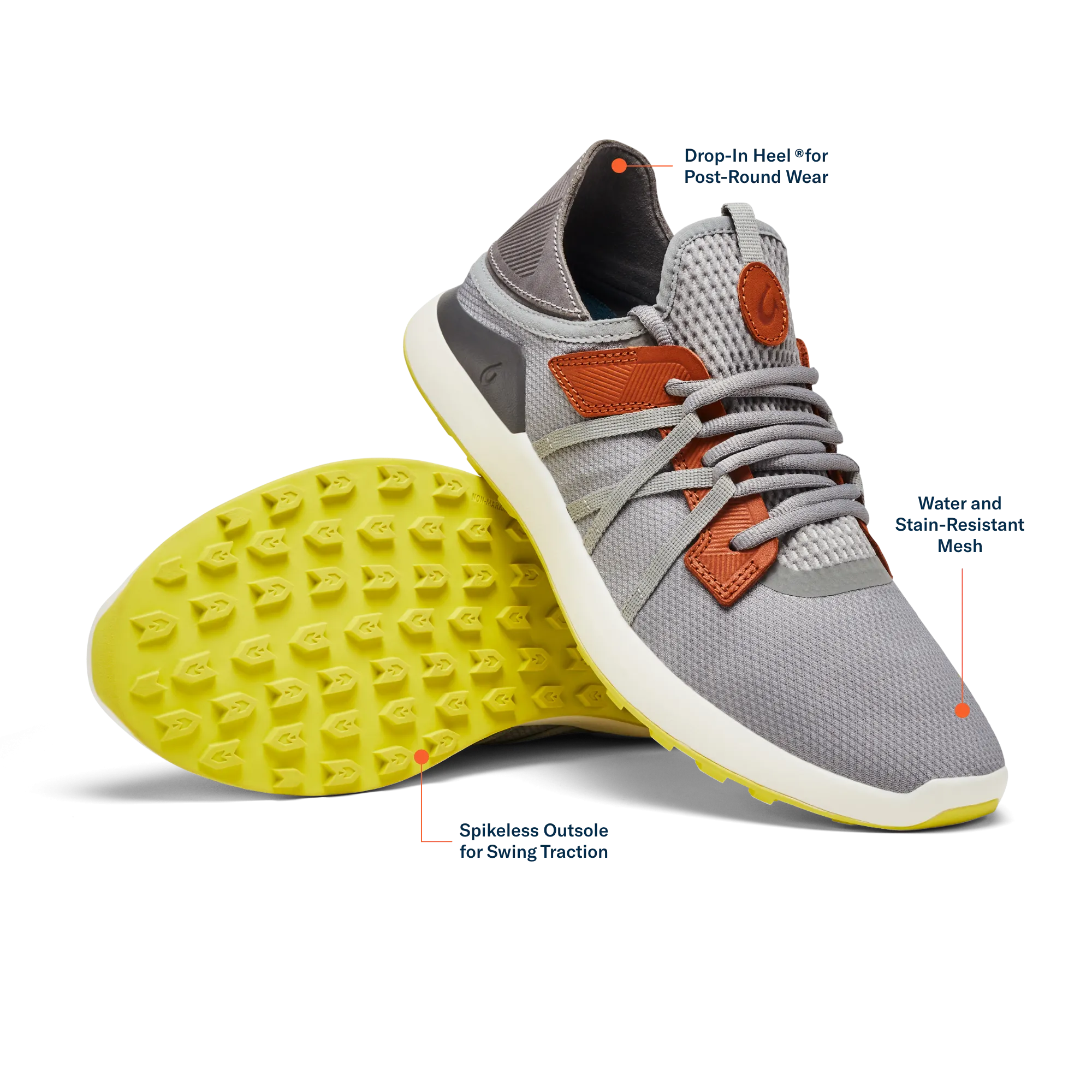 Foot Power Easy Stance Manele - Poi / Charcoal