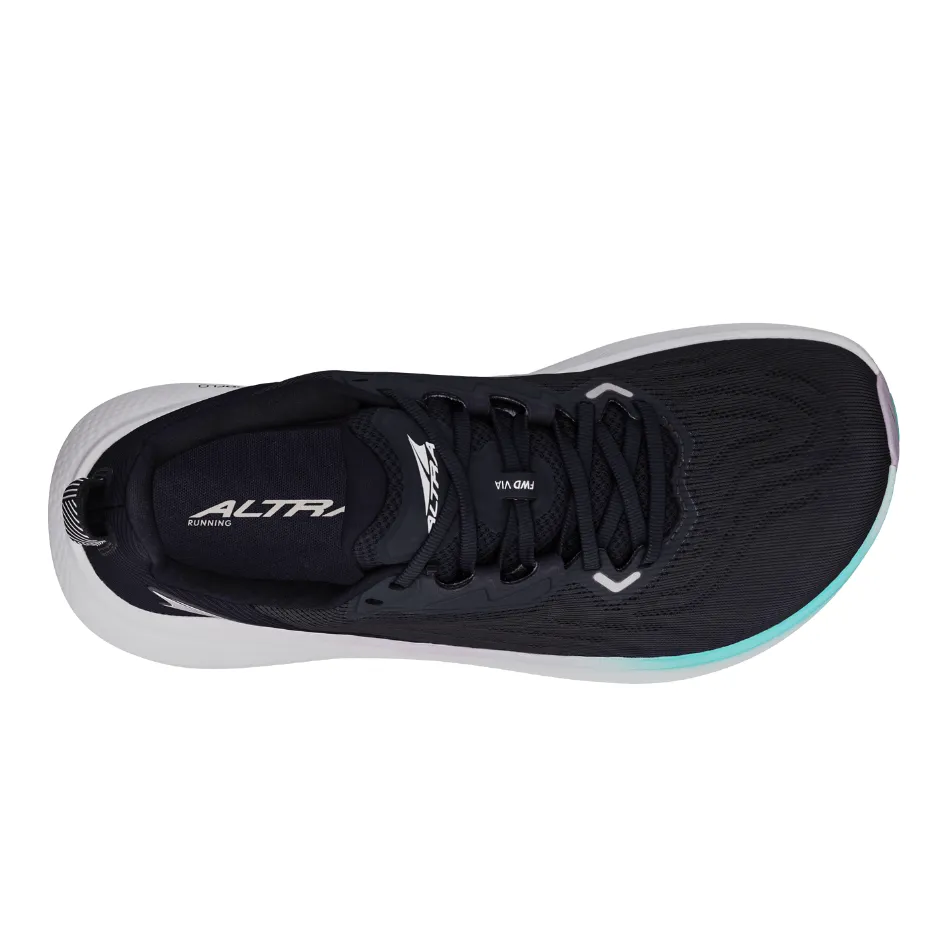 thin insole shoes cold - resistant - design shoes Altra Women's FWD Via Running Shoes in Black/Purple AW25