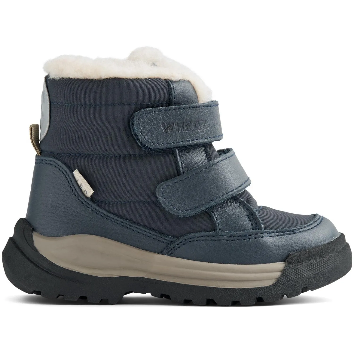 Lightweight Snow Cold Resistant Wheat Navy Winterboot Millas Tex