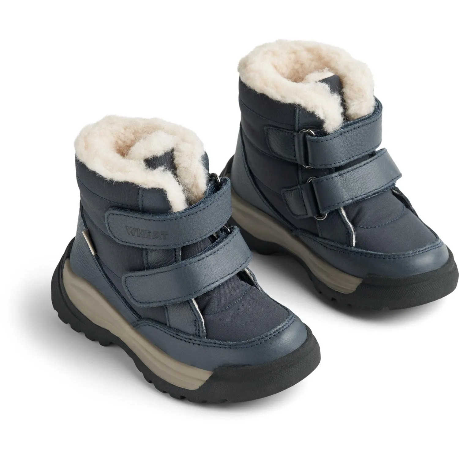 Frost resistant Wheat Navy Winterboot Millas Tex