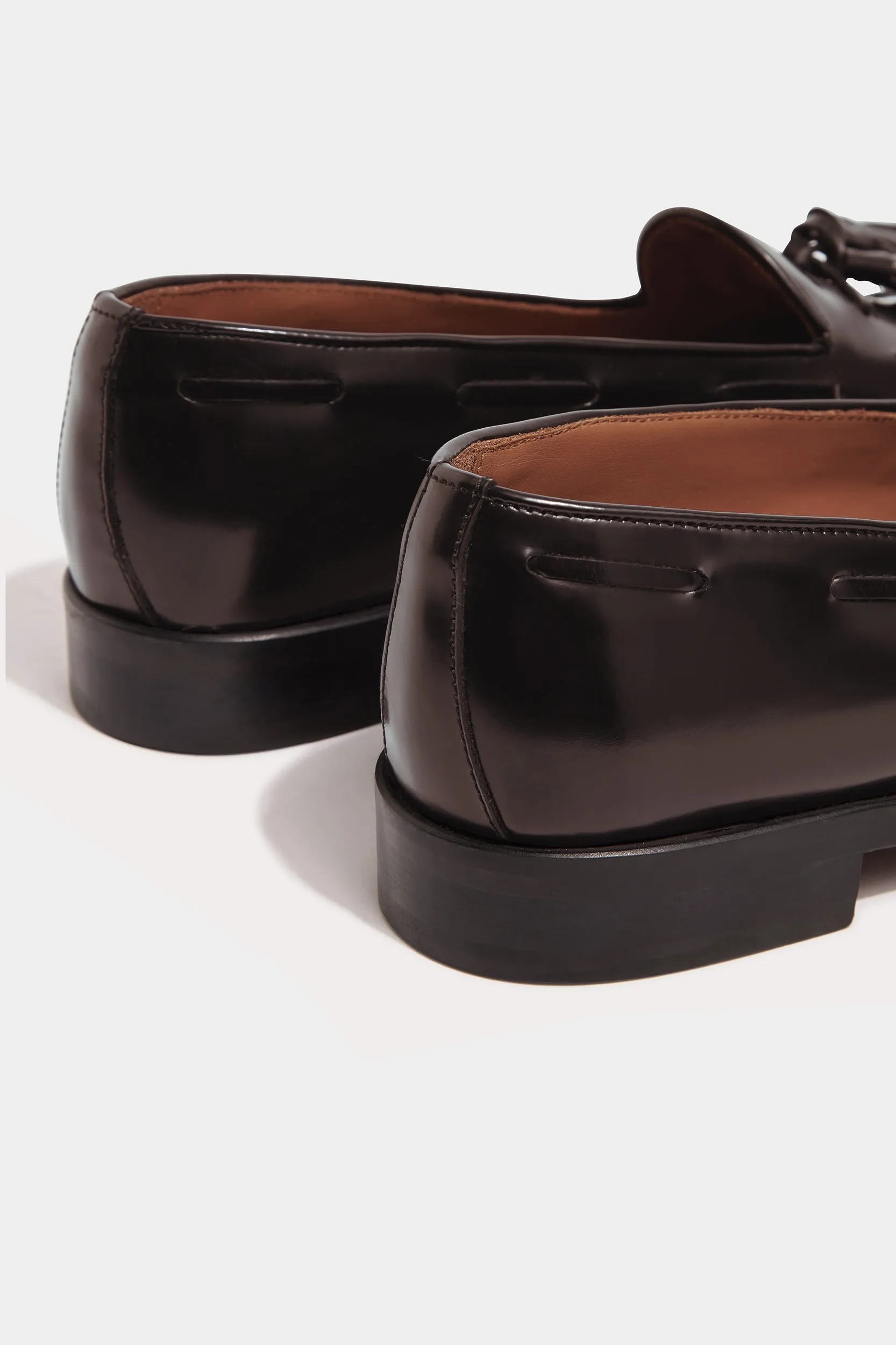 Dark brown tassel loafers - Made In Italy Narrow Fit Compact Form