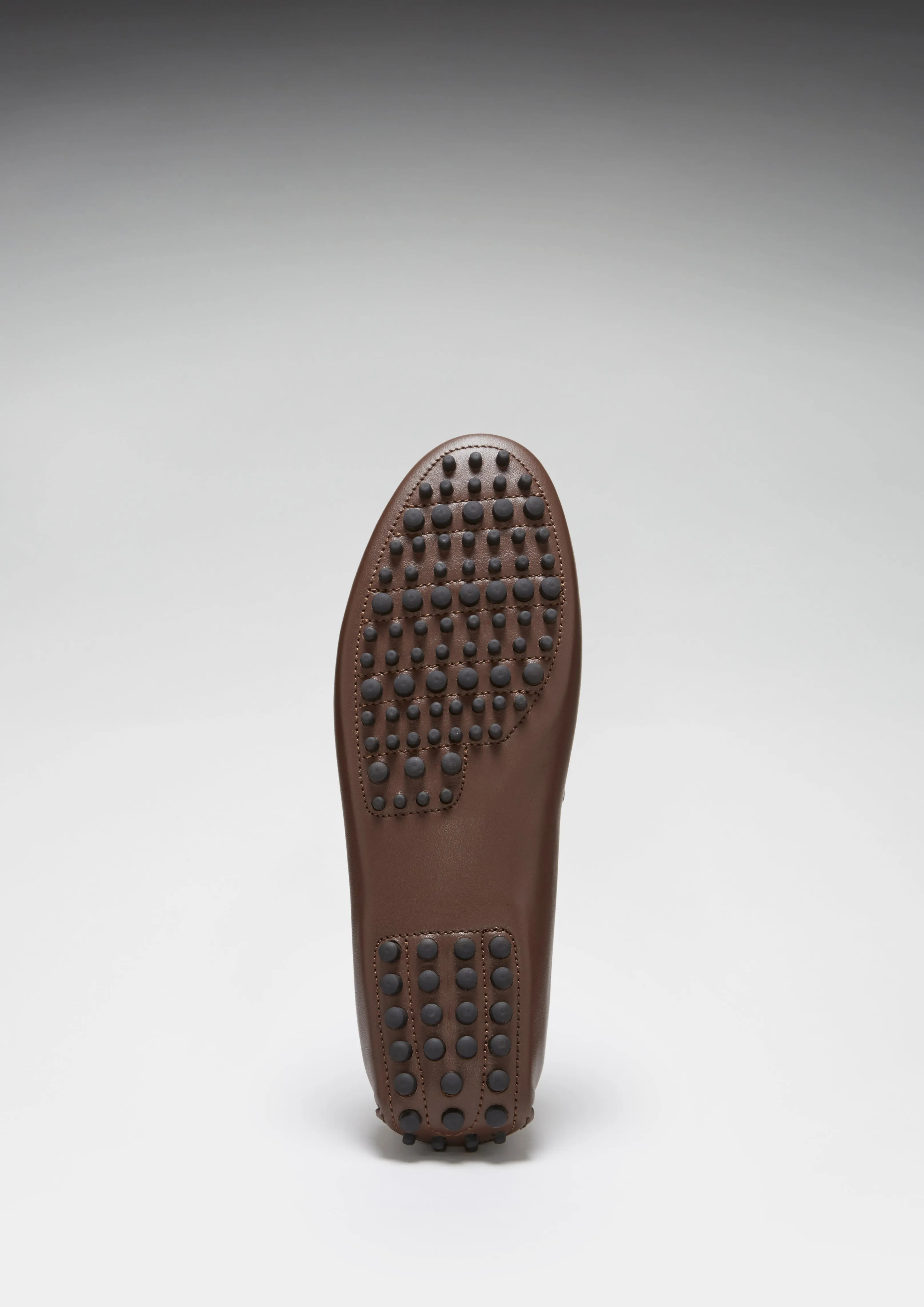 Penny Driving Loafers, brown leather Sleek Option