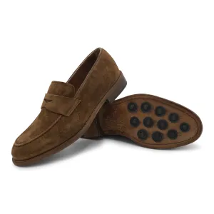R258 - Cigar Brown Penny Loafer Any Weather Lightweight Design