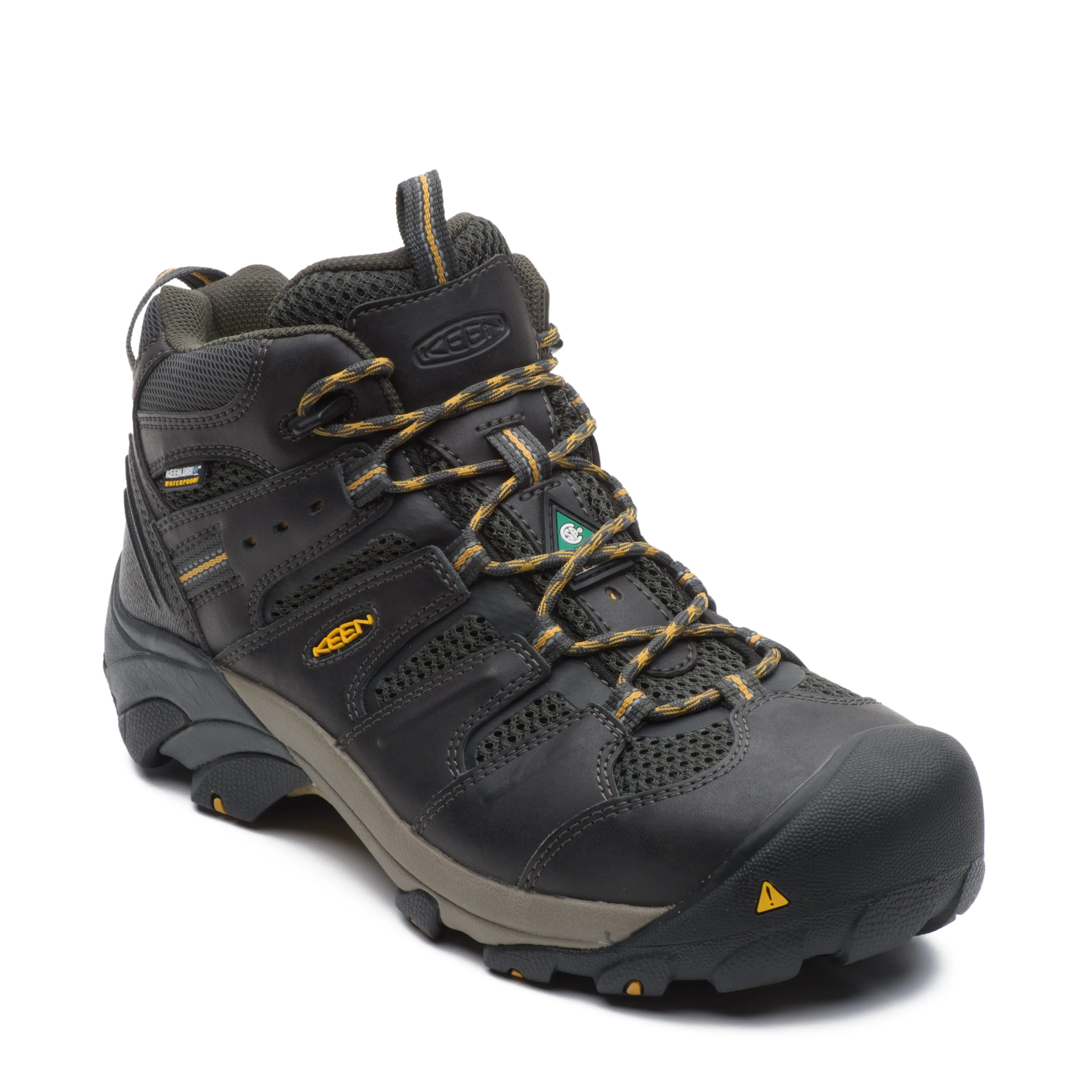 Easy Fit Trekking Durable Trekking Lansing Mid Men's steel toe leather work boots 1019322EE