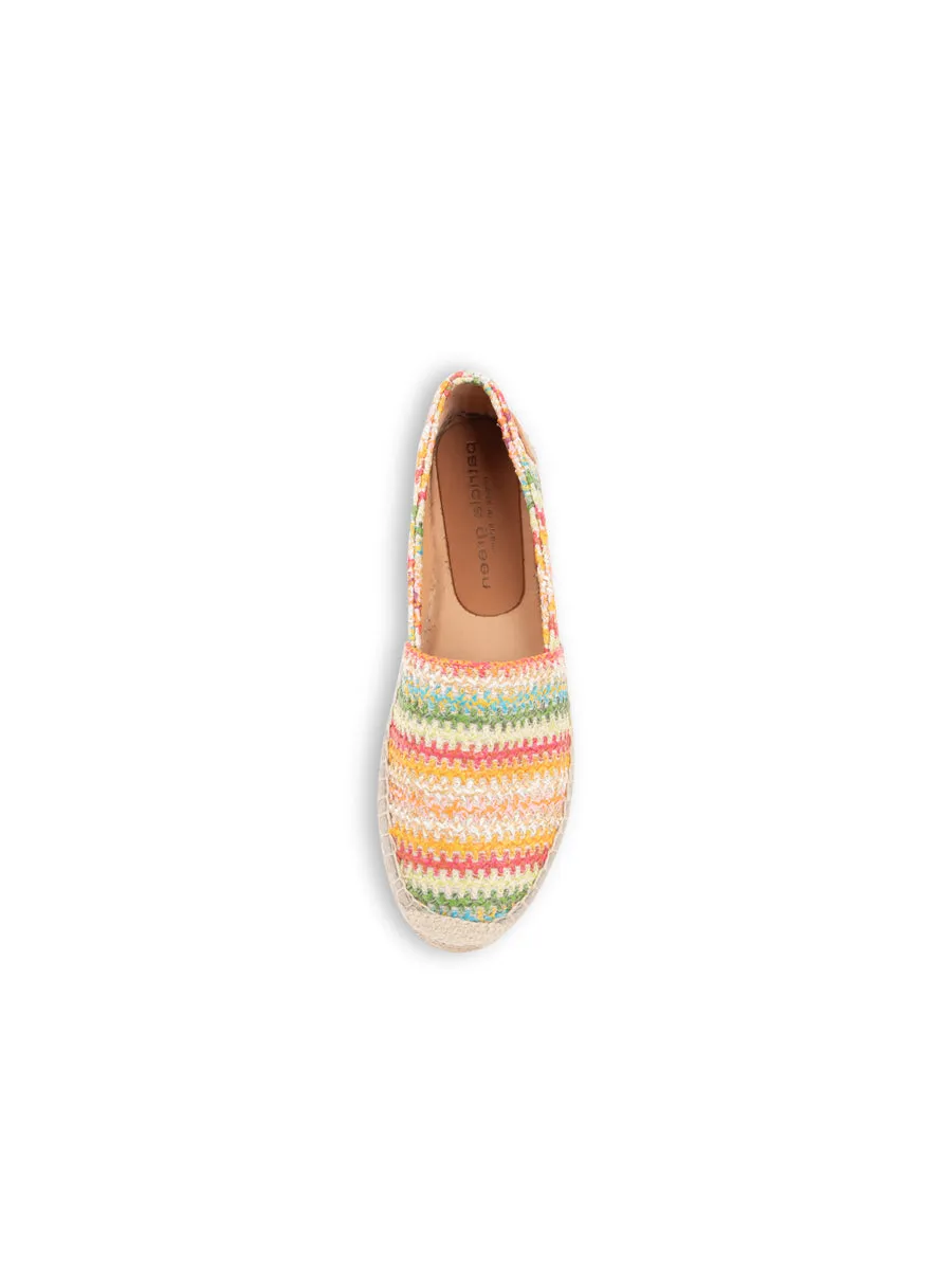 Abigail Slip On Espadrille Ventilated Holes Comfy Layer