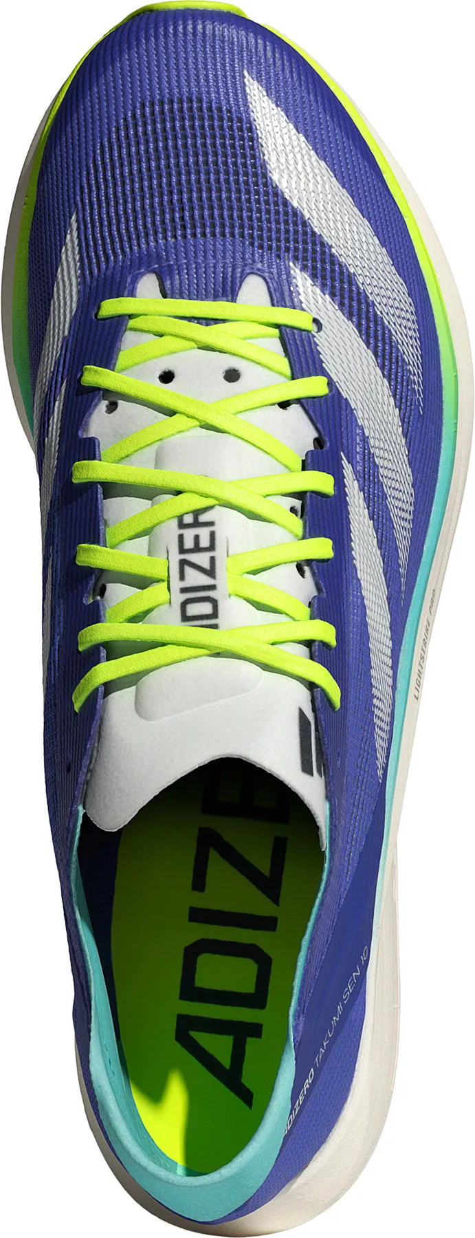 adidas Adizero Takumi Sen 10 Mens Running Shoes - Blue Toe Protection