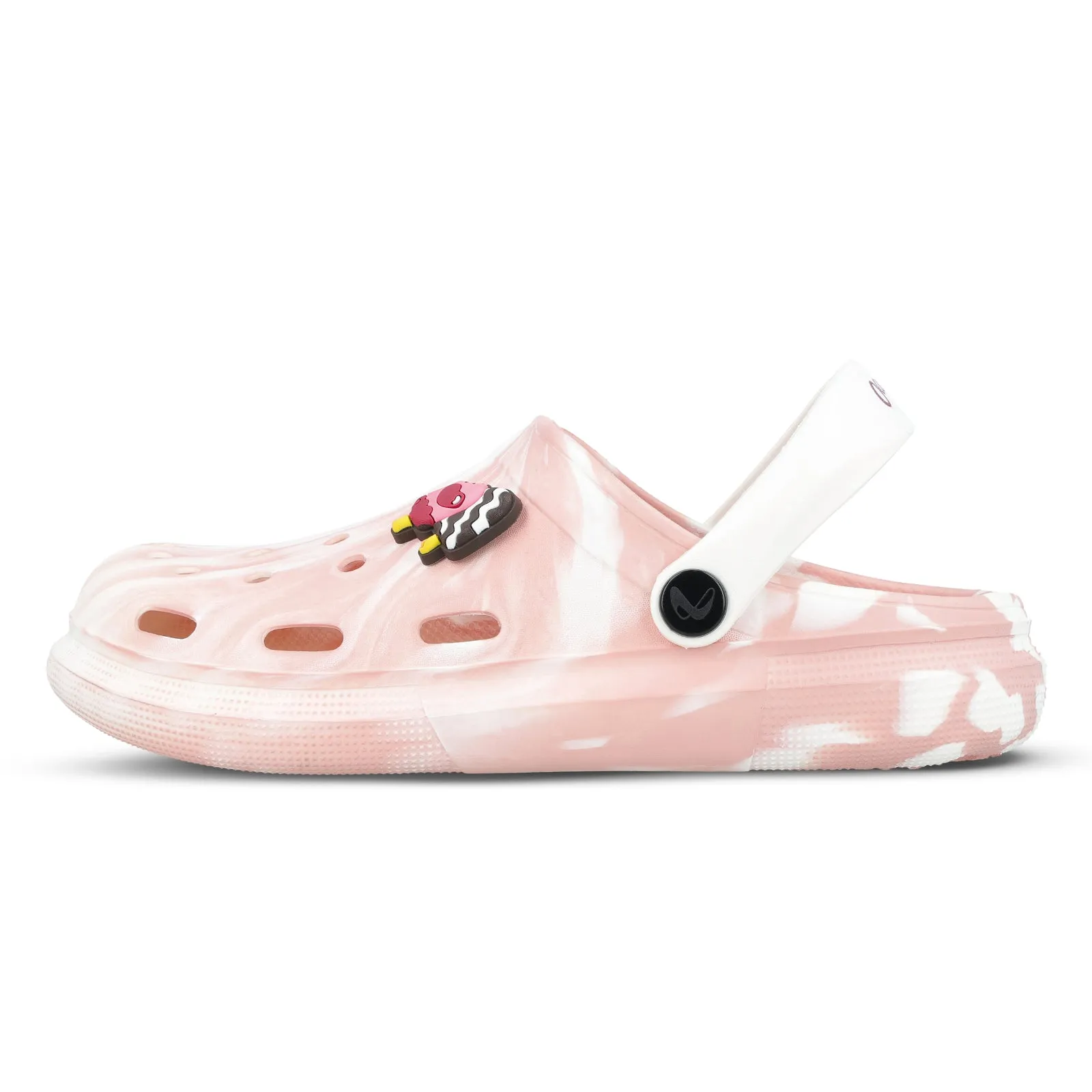 Leg Ease Women's Clogs  - WC8960 Peach White
