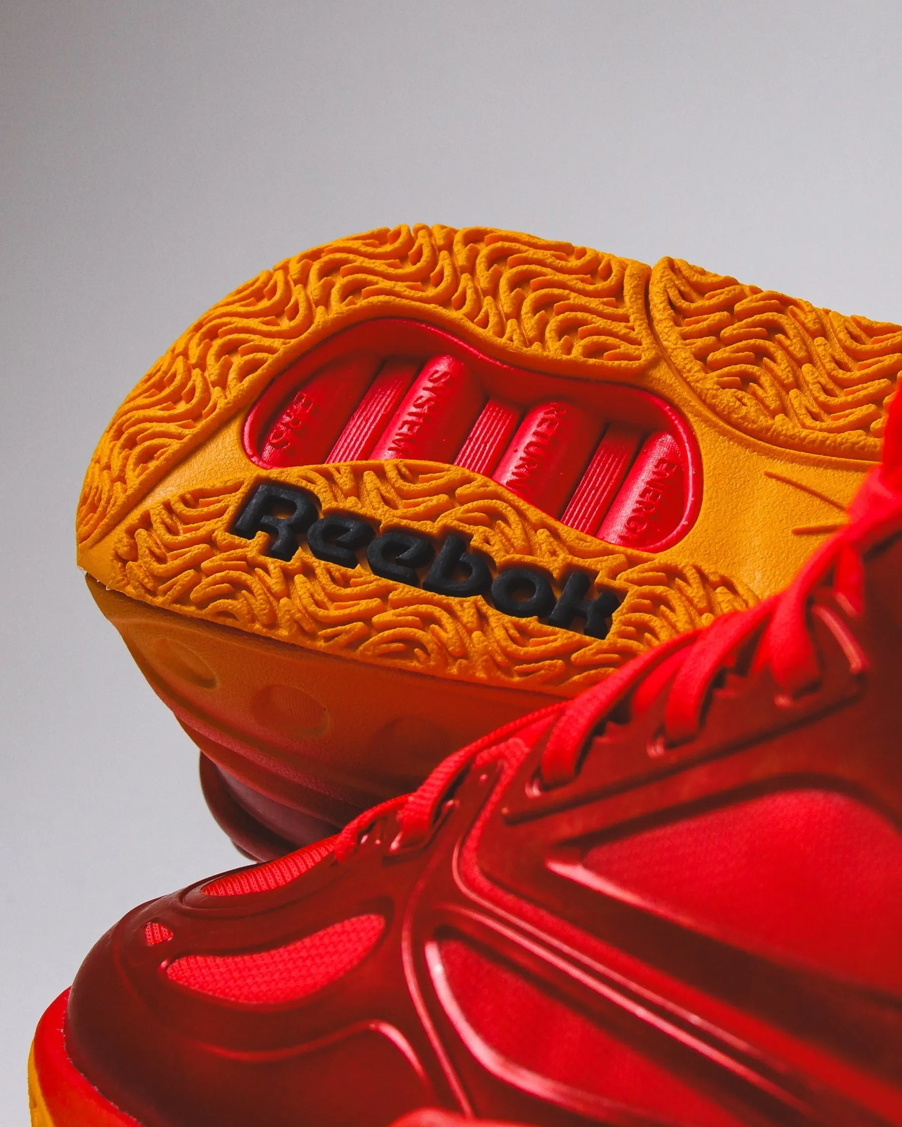 Reebok Basketball Men Engine A Energy Red Core 100218465 Supportive Cushioning Reinforced toe