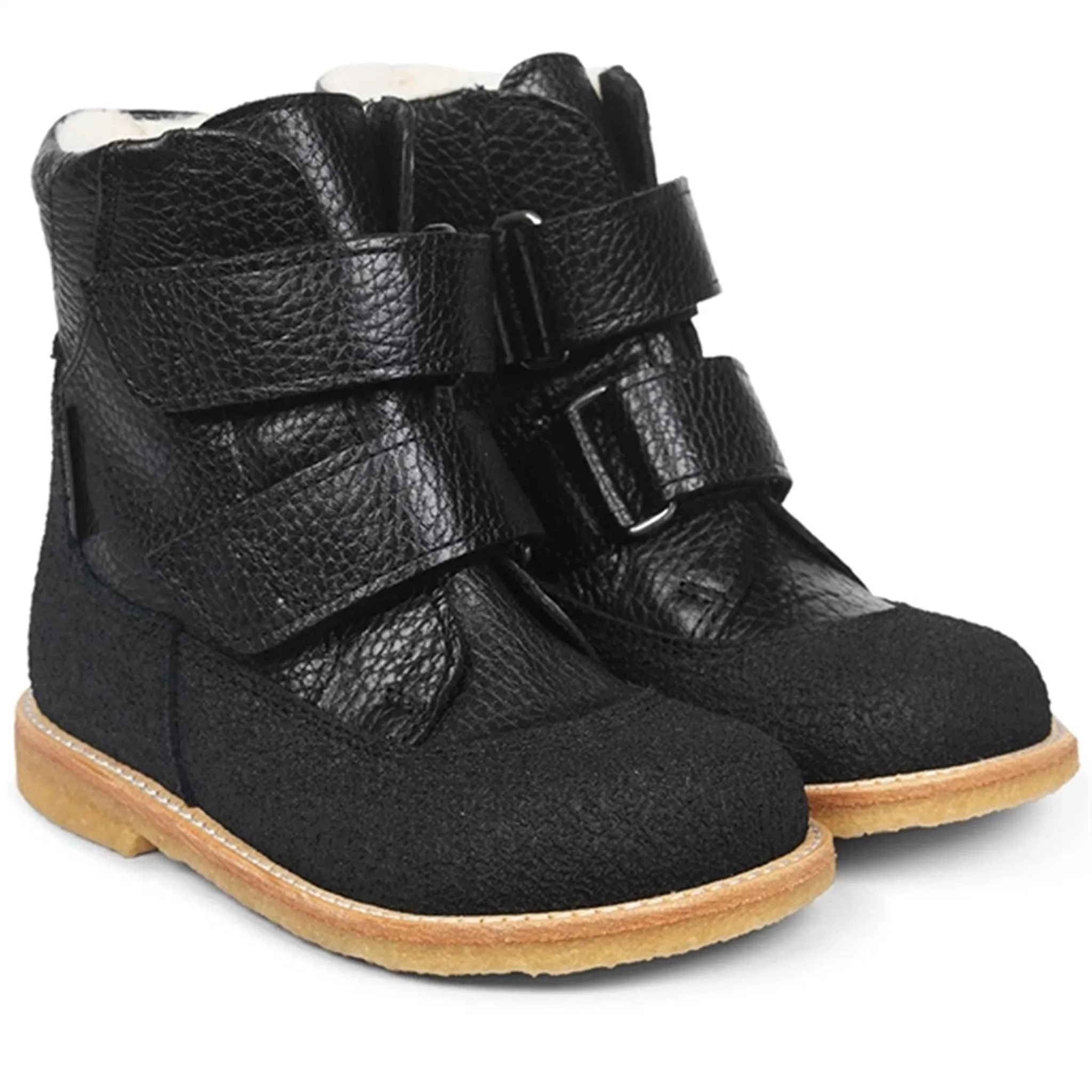 Angulus TEX Boots w. Velcro Black Foot Warmth