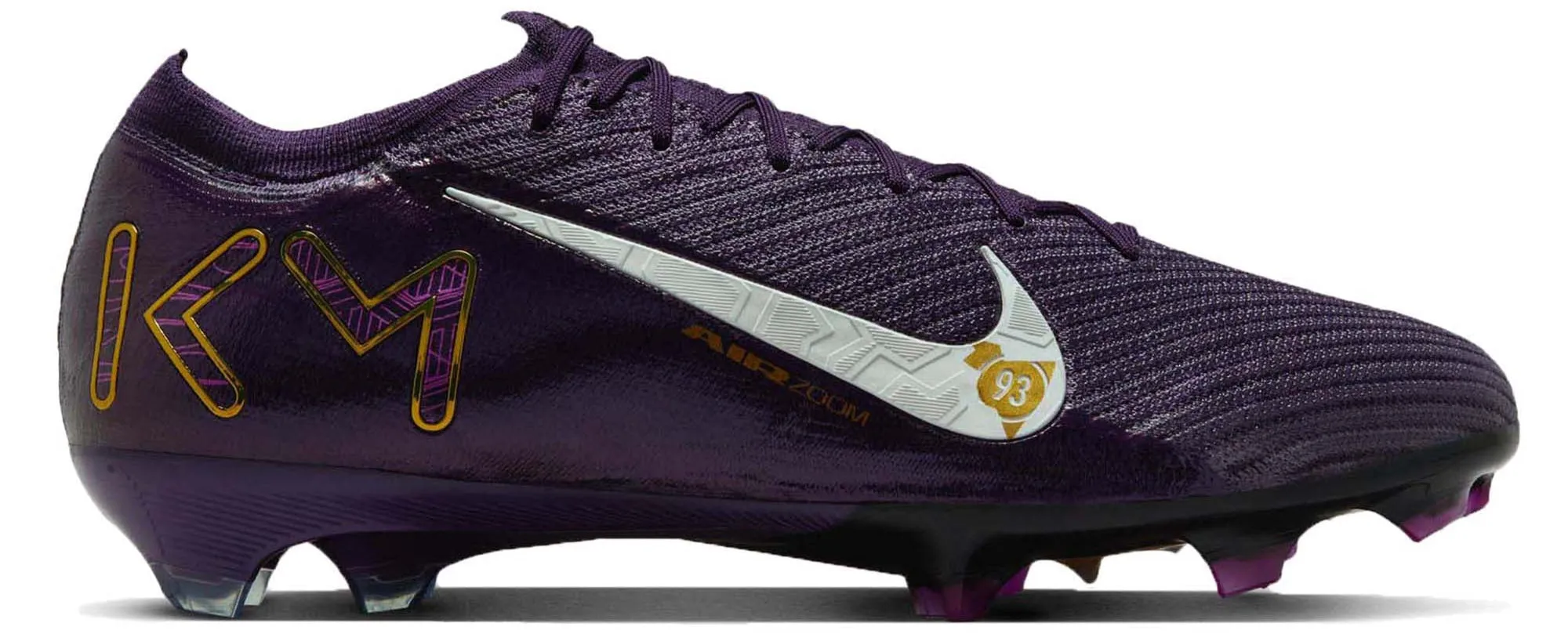 Power Step Mercurial Vapor 16 Elite Kylian Mbapp?? Firm Ground Low Top Men's Football Boots