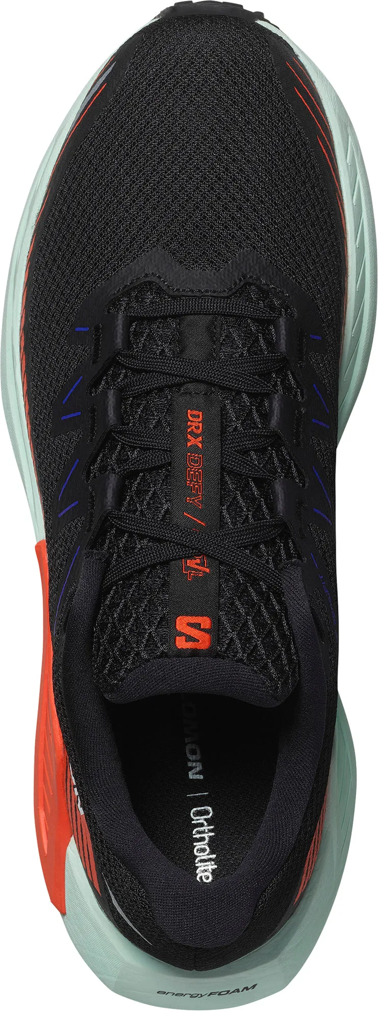 Royal Mood Salomon DRX DEFY GRVL Mens Trail Running Shoes - Black