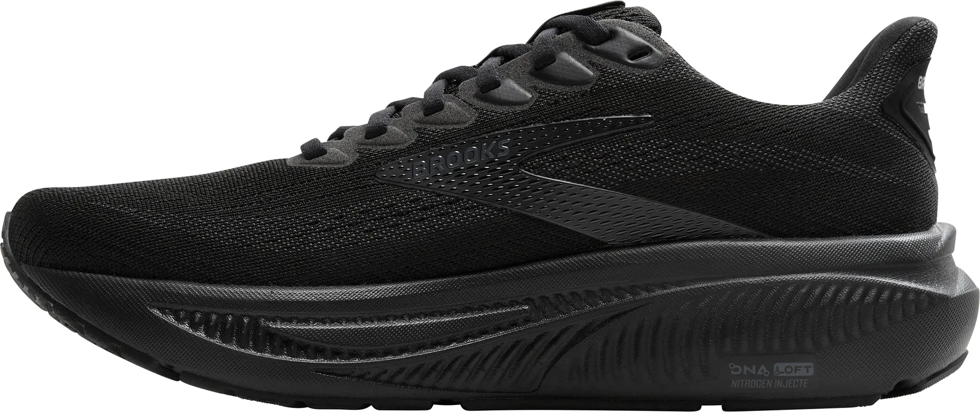 Brooks Ghost 17 WIDE FIT (2E) Mens Running Shoes - Black Foot Glow