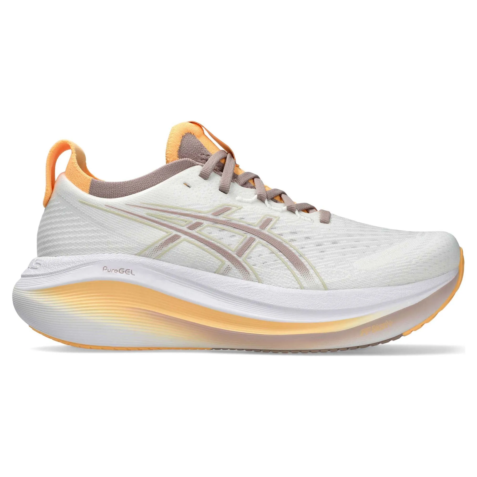 Gel-Nimbus 27 Women's Running Shoes (Width B) Moisture - control Lining maximalist shoe style Durable Material