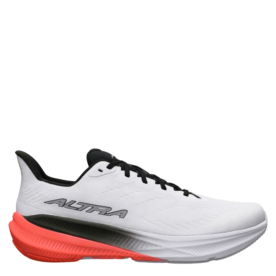 Altra Women's Experience Flow 2 Berlin Running Shoes in White/Coral AW25 running in hot tracks shoes 10K runs