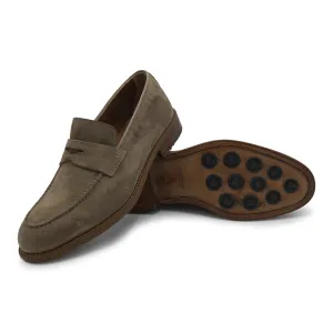 R258 - Caribu Beige Penny Loafer Way True Firm Grip