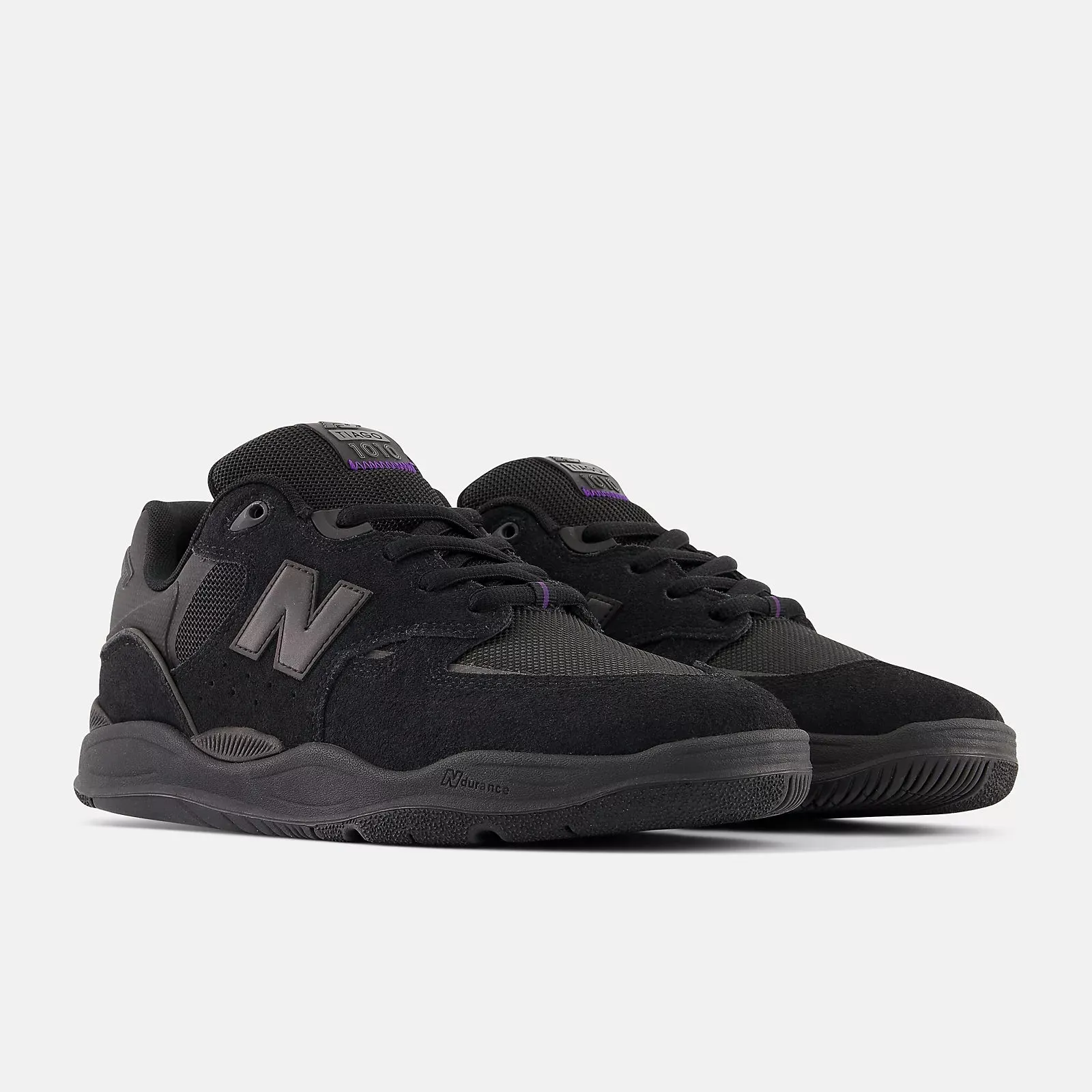 New Balance Numeric 1010 Tiago Lemos Skateboard Shoe - Black Wear resistant