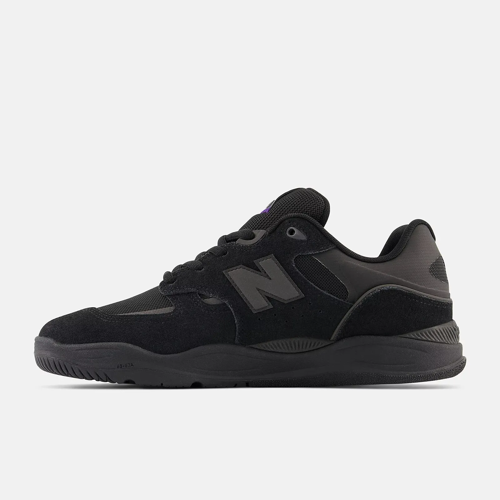 New Balance Numeric 1010 Tiago Lemos Skateboard Shoe - Black Flat Surface