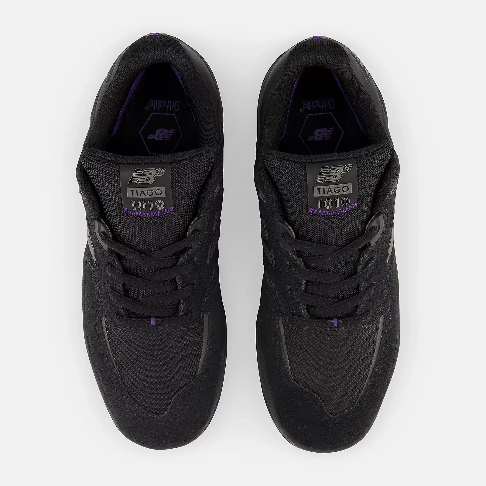Easy Ride New Balance Numeric 1010 Tiago Lemos Skateboard Shoe - Black
