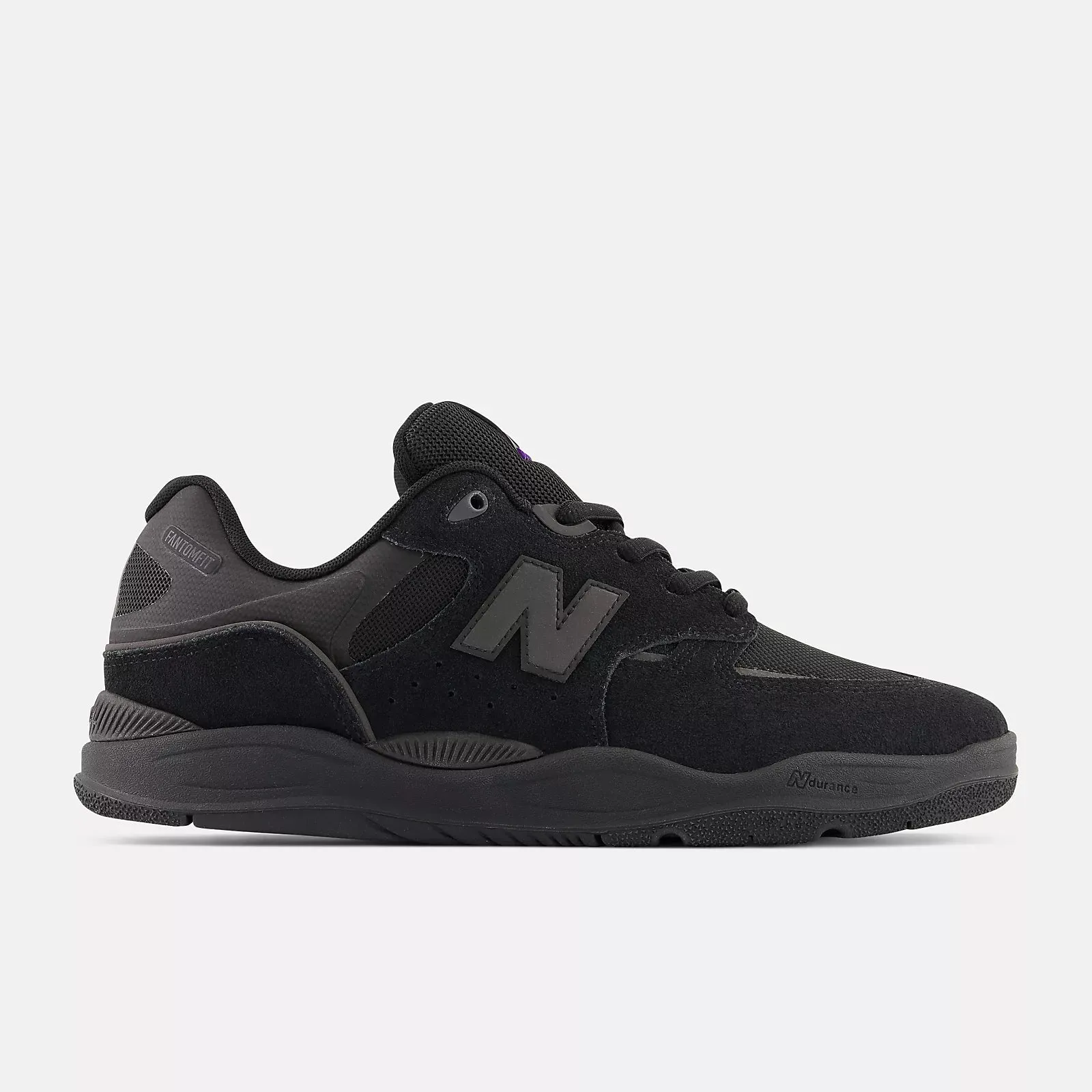 Free Ride Easy Action Fit New Balance Numeric 1010 Tiago Lemos Skateboard Shoe - Black