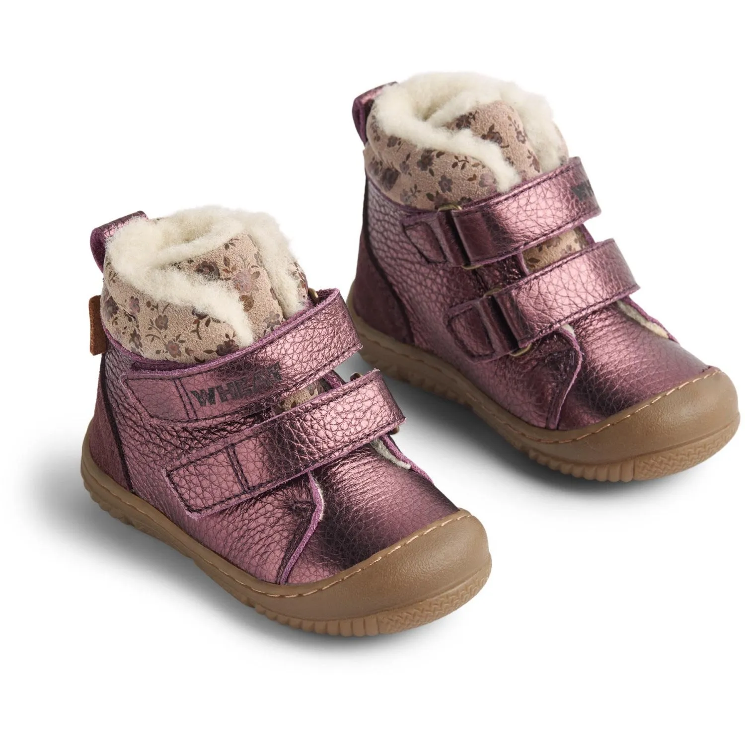 Snow Kids Wheat Bordeaux Winterboot Snug Tex