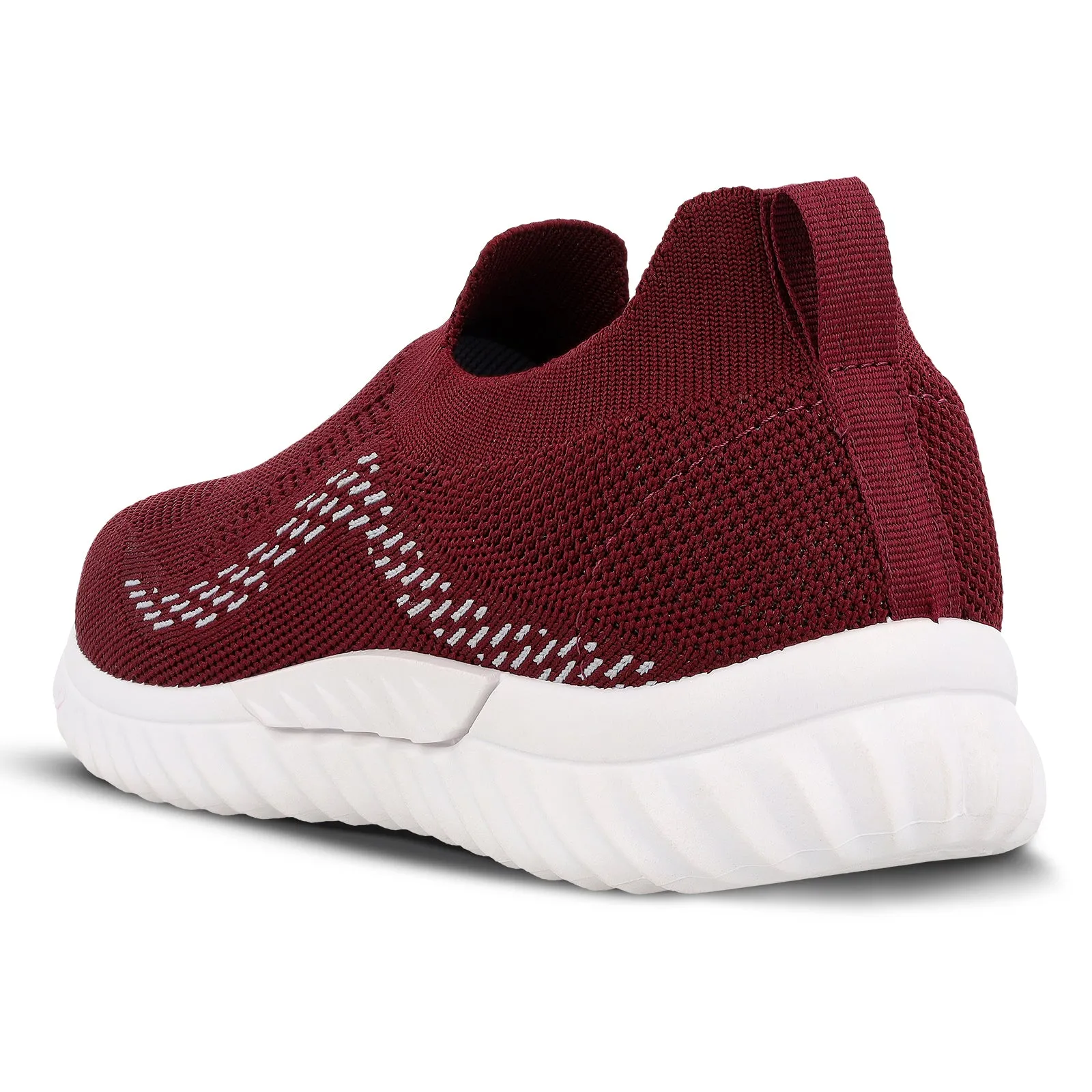 High Quality Slip On Women's Slip-on Casual Shoes - WY3355 Maroon