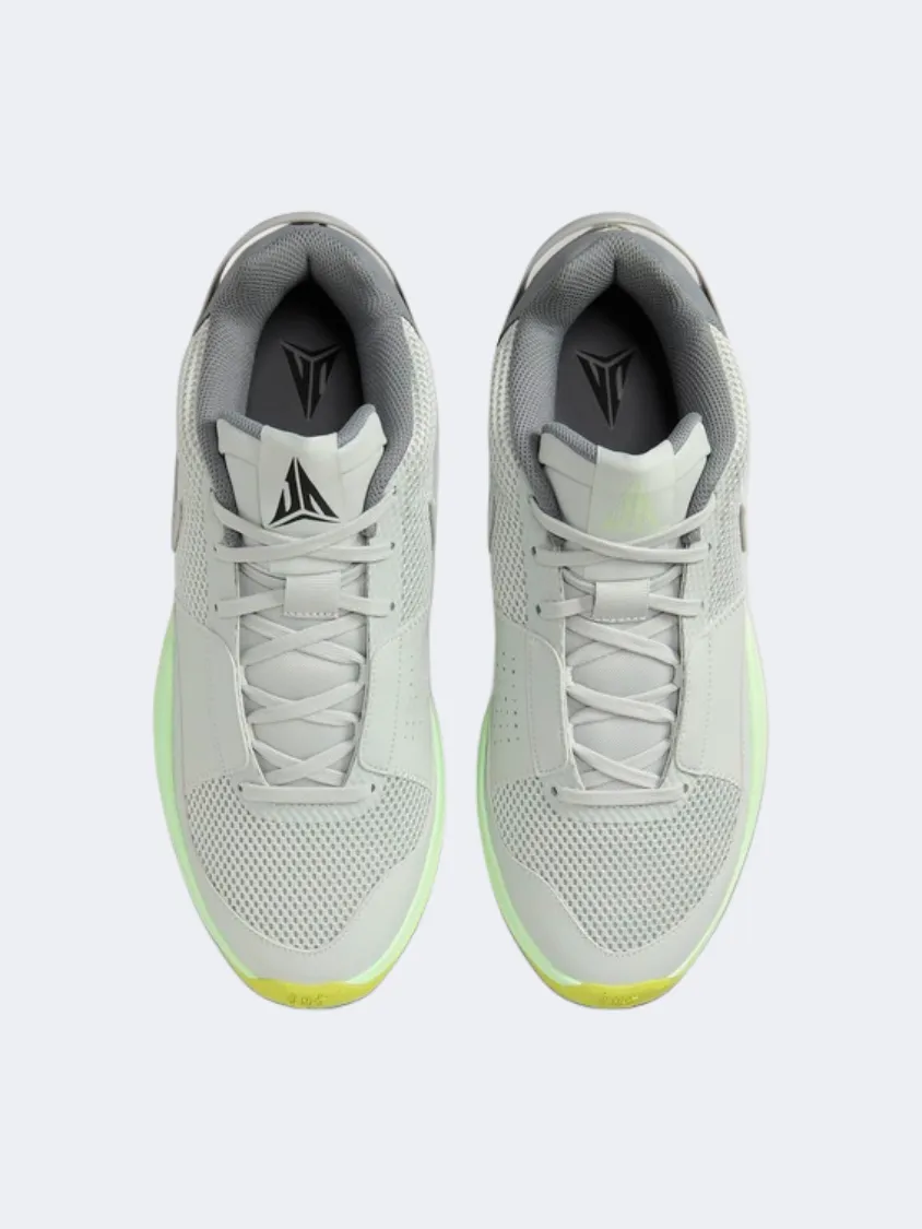 Nike Ja Murant 1 Men Basketball Shoes Silver/Grey/Granite padded collar comfort AntiSlip