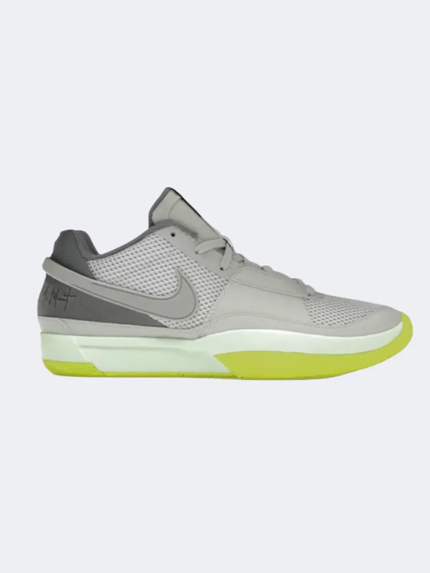 Nike Ja Murant 1 Men Basketball Shoes Silver/Grey/Granite Responsive Footbed Comfortable Foot
