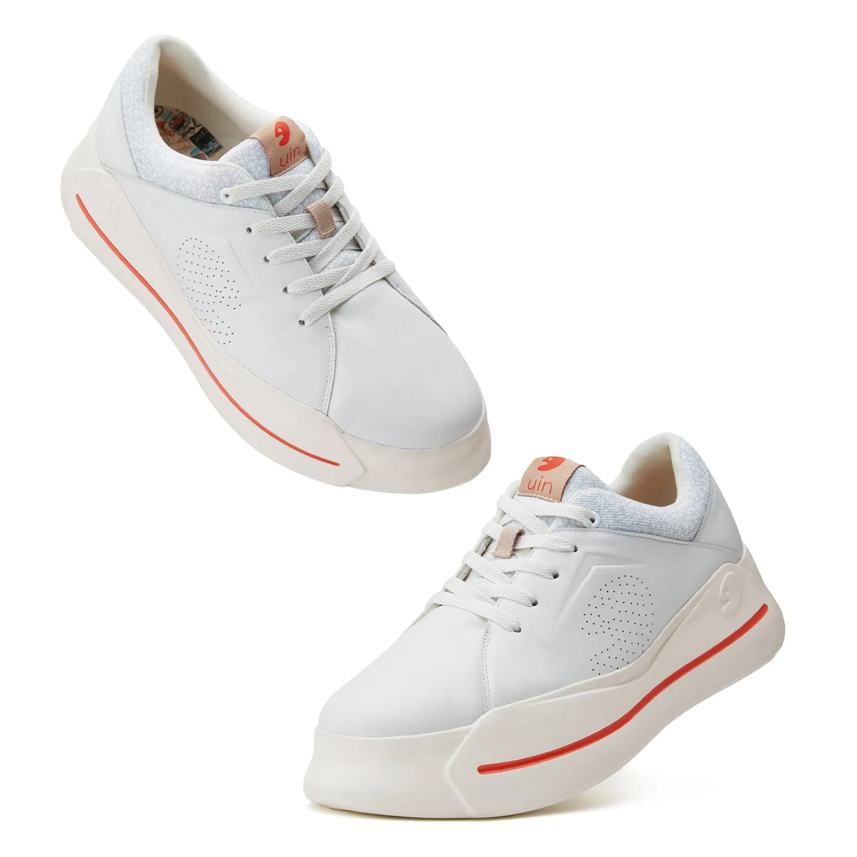 Bright White Santander I Women Minimalist Design Functional Style