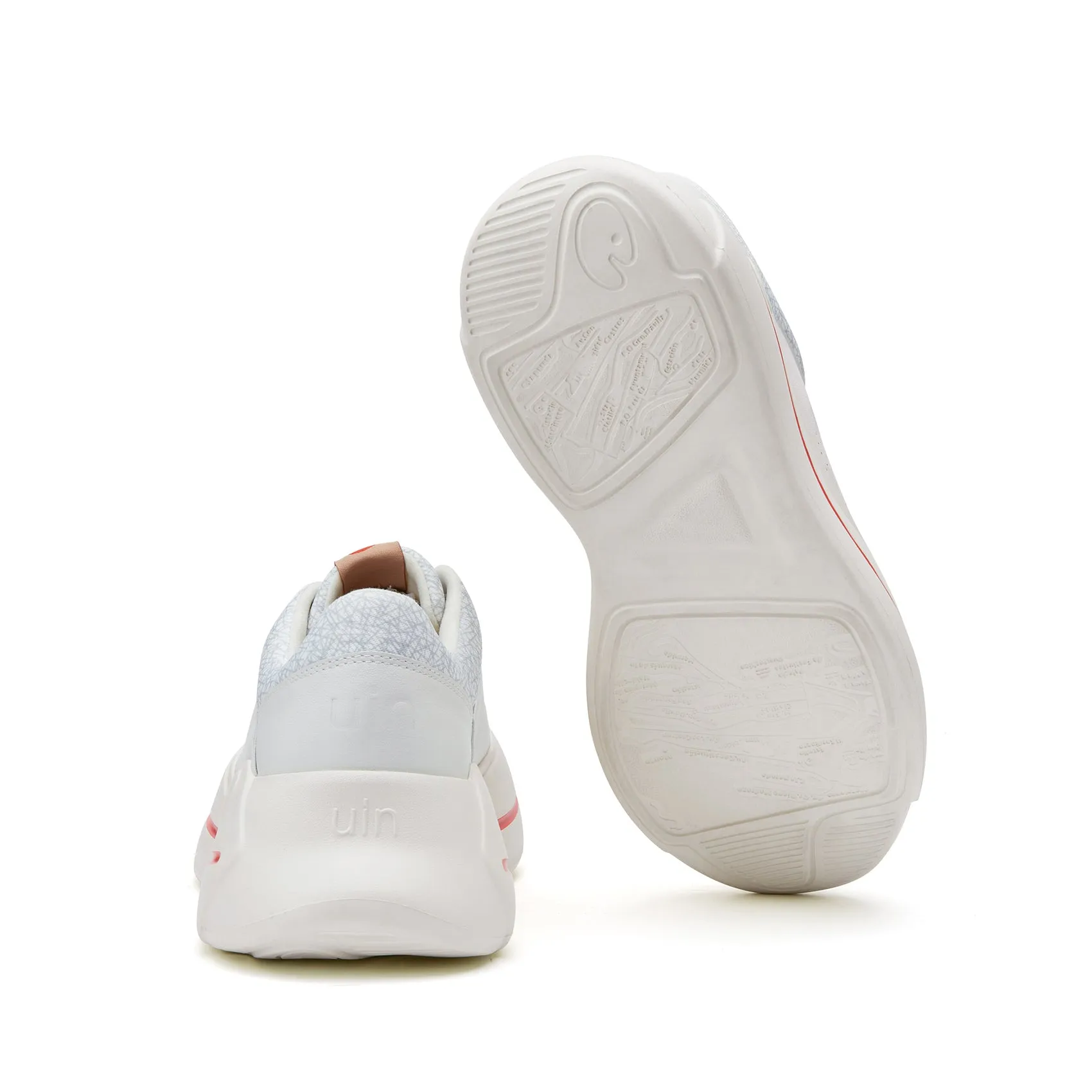 Bright White Santander I Women Pro Action Motion Stable base