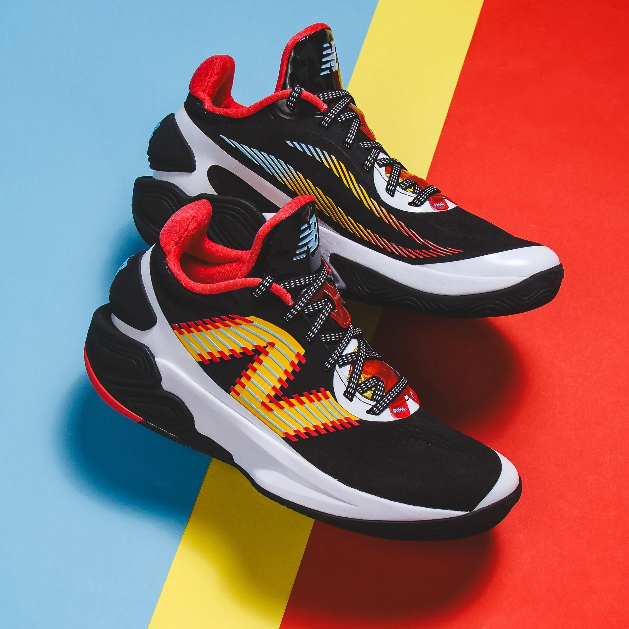 Good ventilation Low Top Style New Balance Basketball Men Two WXY V5 Black BB2WYPR5
