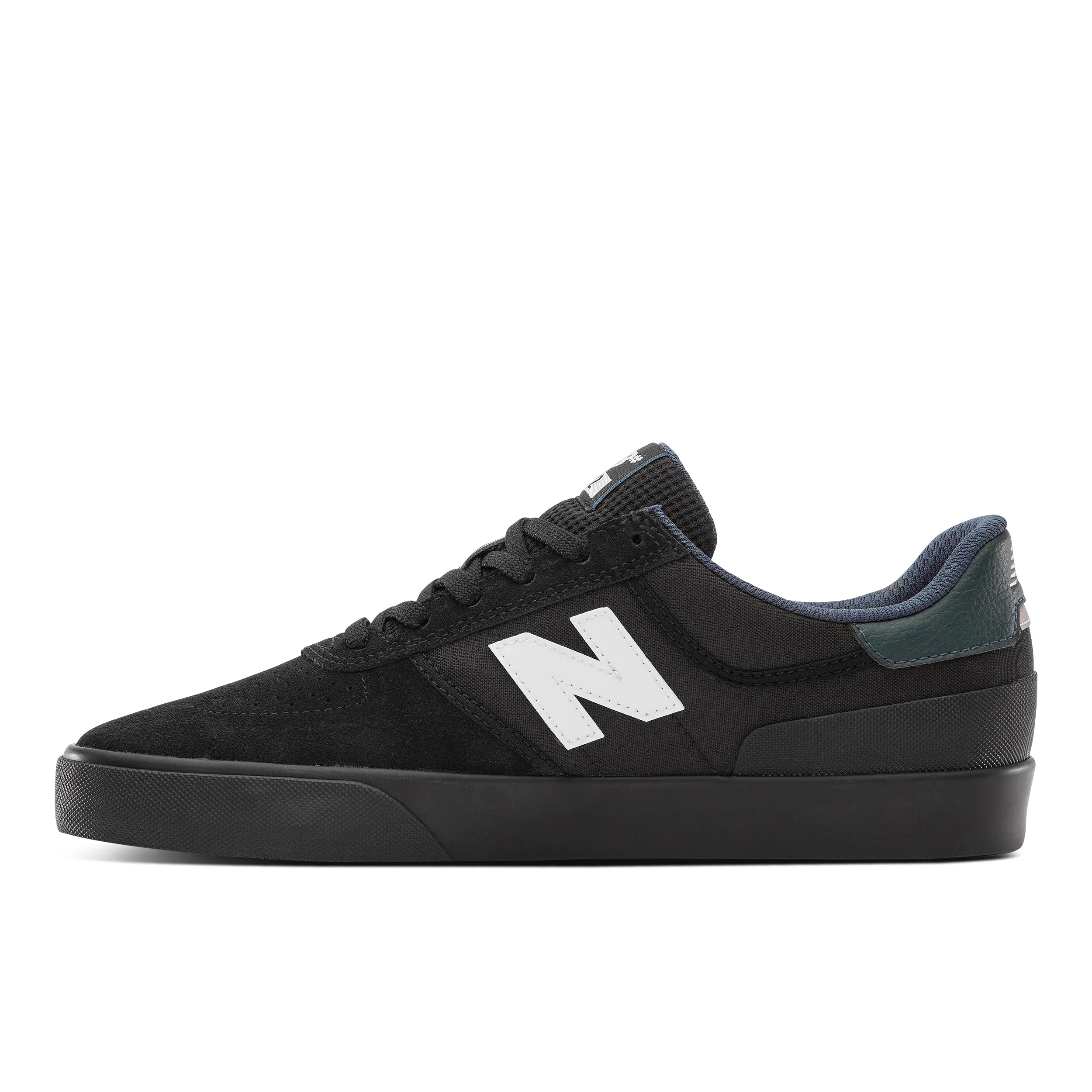 Ventilated Sides New Balance Numeric 272 Team Skateboard Shoe - Black/Black