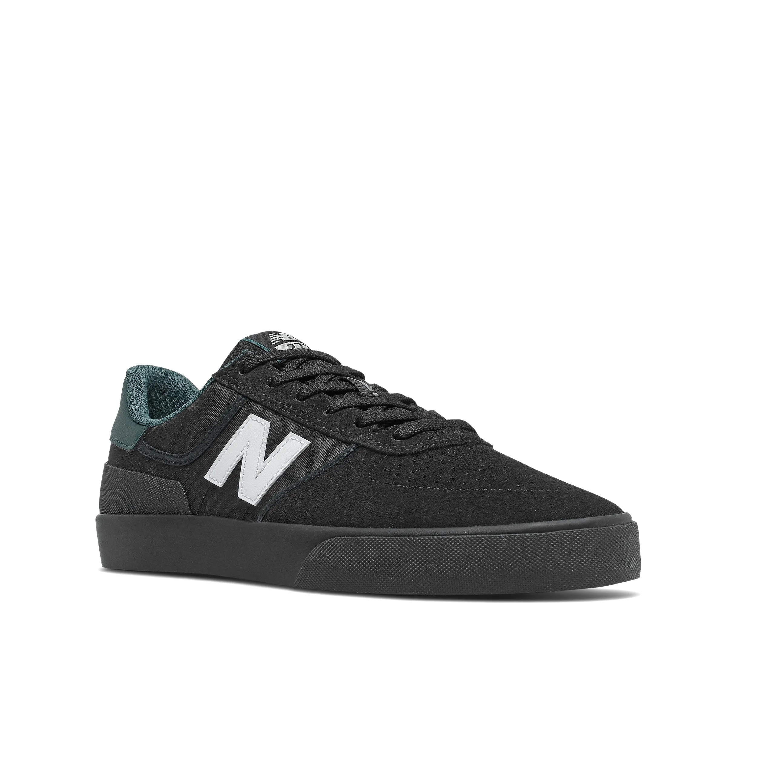 New Balance Numeric 272 Team Skateboard Shoe - Black/Black Snug Comfort Fit Low Cushion