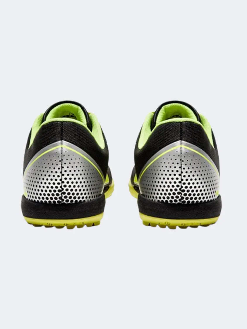 Sleek Design All Use Diadora Pichichi 7 Men Football Shoes Black/Yellow/Silver