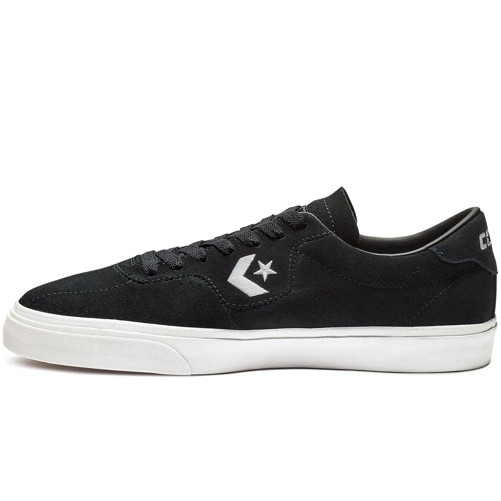 Reinforced toe Converse Louie Lopez Pro Ox Suede Shoes - Black / White