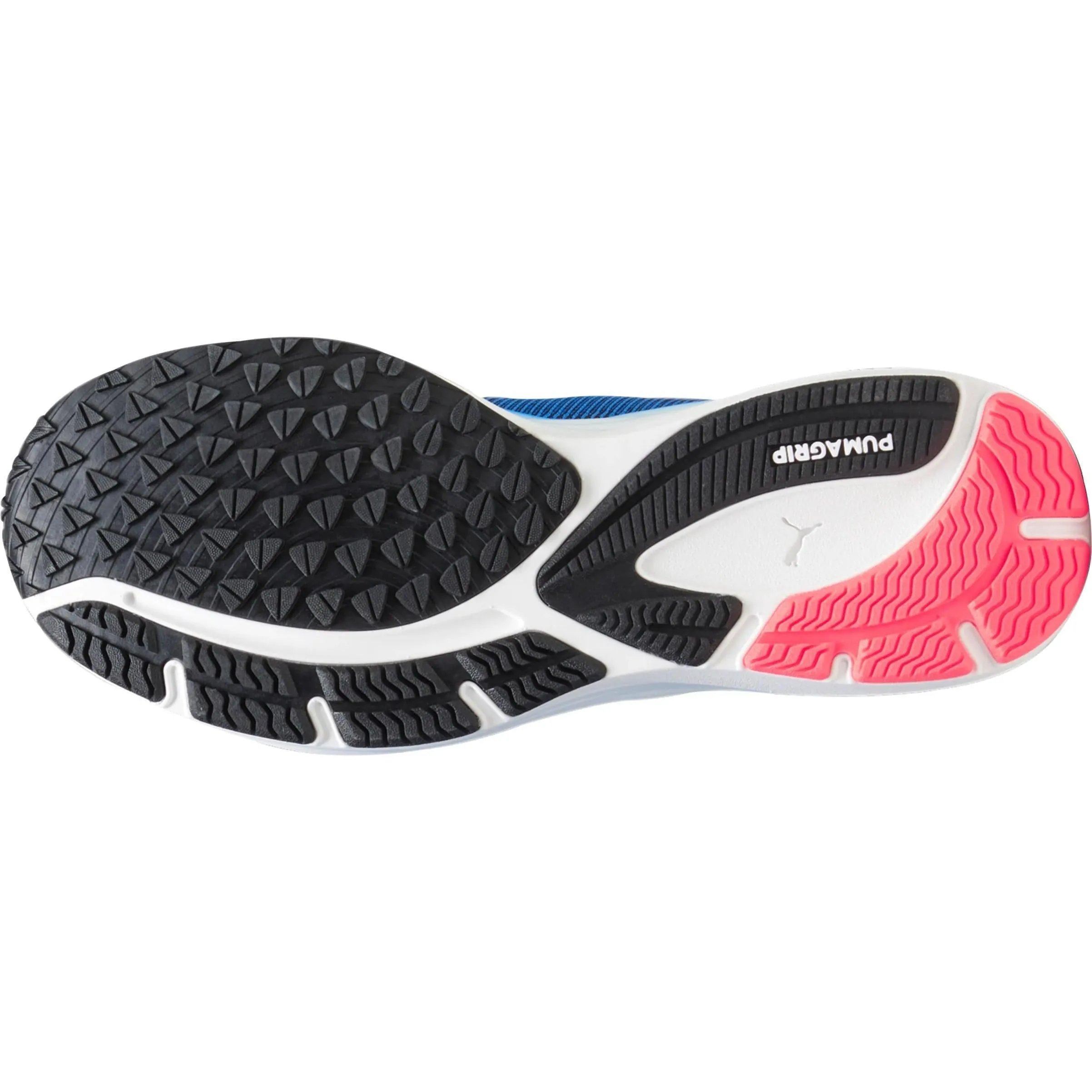 Puma Velocity Nitro 2 Mens Running Shoes - Blue heel cup Soft Material