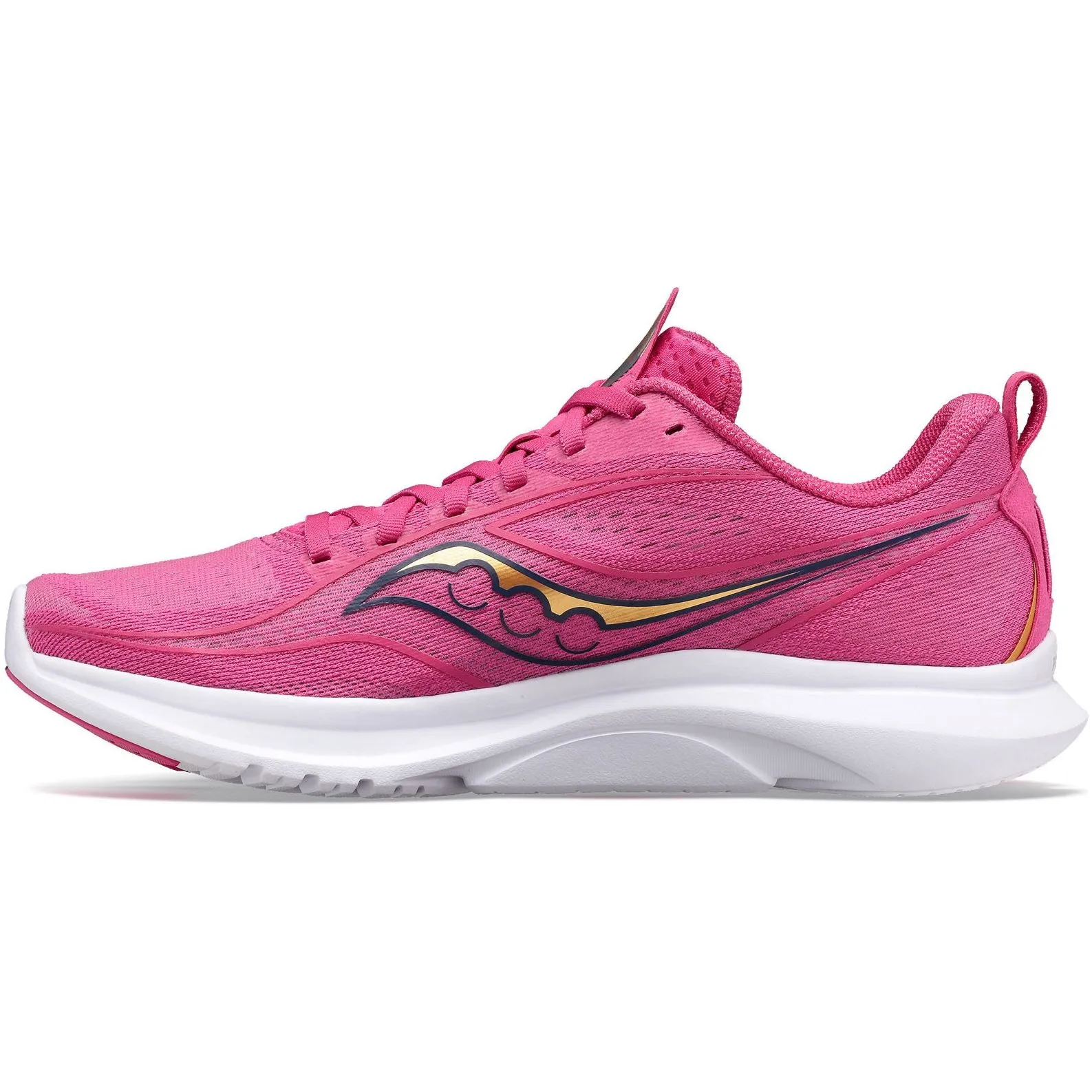 Firm Edge Saucony Kinvara 13 Mens Running Shoes - Pink